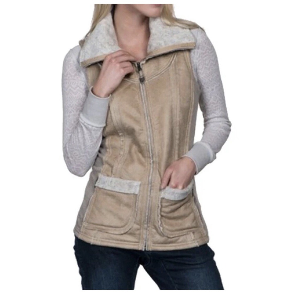 KÜHL Women's XS Dani Sherpa Vest Comfort Warmth Quality Outdoors Nature $219